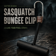 Load image into Gallery viewer, 🔧Sasquatch™ Bungee Clip - Secure Your MegaTree Pixel Strips with Ease
