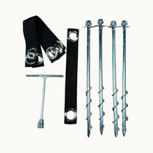 Load image into Gallery viewer, AnchorEase™ Ground Anchors – Steel, Anti-Rust, Quick Installation for Outdoor Displays