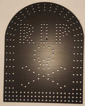 Load image into Gallery viewer, Tombstone with back lit skull and bones