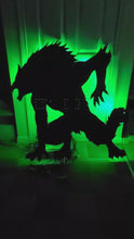 Load and play video in Gallery viewer, Ware wolf Backlit prop