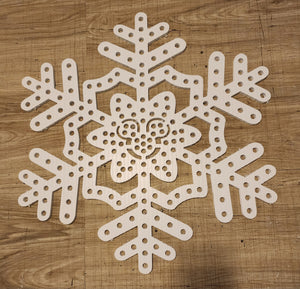 Snowflake even counts 4 flake set