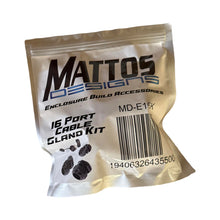 Load image into Gallery viewer, Mattos Designs Enclosure Build Accessories – Waterproof Cable Glands, Step Drill Bit, and RJ45 to XLR Pass-Through for Seamless Installation
