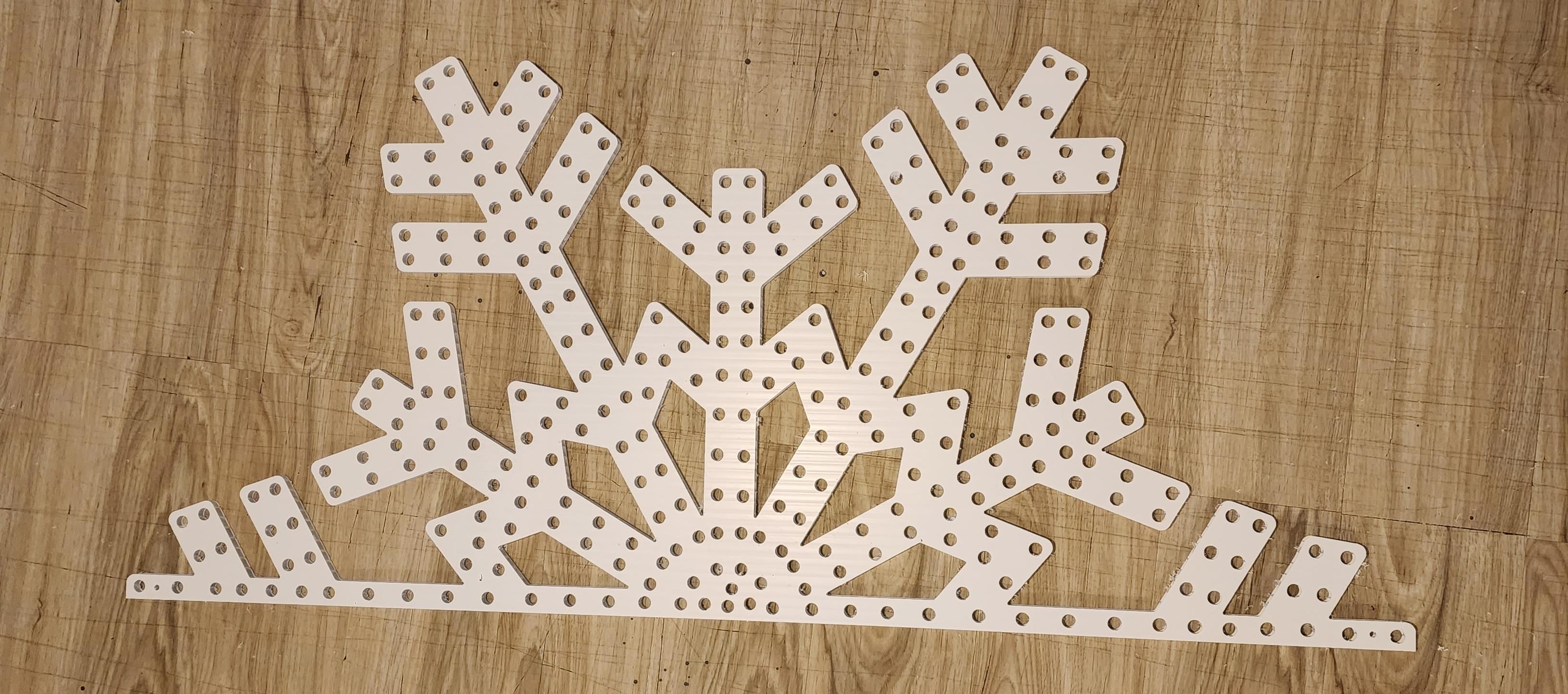 48 in snowflake Half