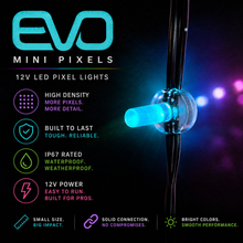 Load image into Gallery viewer, EVO Mini Pixels – High-Density, Durable 12V LED Pixel Lights, IP67 Waterproof
