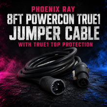 Load image into Gallery viewer, Phoenix Ray 8ft PowerCON True1 Jumper Cable with TRUE1 TOP Protection
