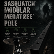 Load image into Gallery viewer, 🌲 Sasquatch™ Modular MegaTree™ Pole - The Giant of Holiday Light Shows
