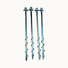 Load image into Gallery viewer, AnchorEase™ Ground Anchors – Steel, Anti-Rust, Quick Installation for Outdoor Displays
