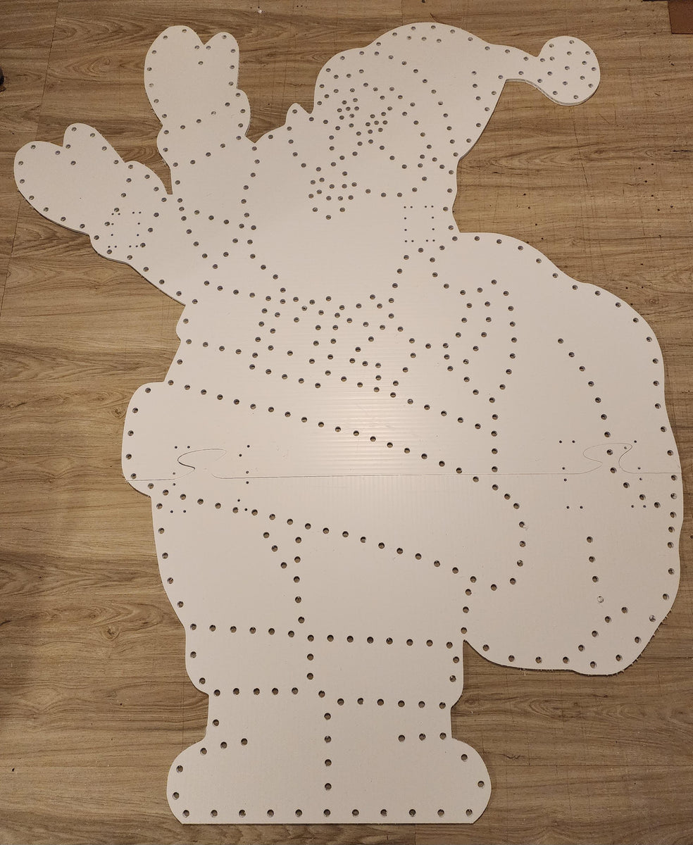 Santa 6-foot Waving – Custom Christmas Creations CCC
